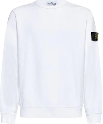 ストーンアイランド ロゴ クルーネック プルオーバー スウェットシャツ メンズ ホワイト 811562420-V0001 Order ストーンアイランド ロゴ クルーネック プルオーバー スウェットシャツ メンズ ホワイト 811562420-V0001