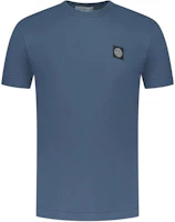 STONE ISLAND Logo Crewneck Short Sleeve T-Shirt Men’s Blue 801524113-V0024 STONE ISLAND Logo Crewneck Short Sleeve T-Shirt Men’s Blue 801524113-V0024