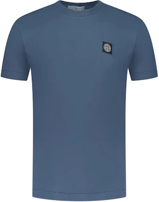STONE ISLAND 男款藍色標誌短袖圓領T恤 801524113-V0024 Order STONE ISLAND 男款藍色標誌短袖圓領T恤 801524113-V0024