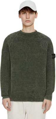 STONE ISLAND Logo High-Neck Green Sweater Long Sleeve 8115557A9-V0059 Shop STONE ISLAND Logo High-Neck Green Sweater Long Sleeve 8115557A9-V0059
