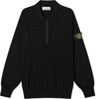 Stone Island Logo Long Sleeve Polo Shirt Black 8015543B2-V0029 Stone Island Logo Long Sleeve Polo Shirt Black 8015543B2-V0029