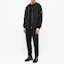 Lookbook Stone Island Logo Patch Jaket Zip Bertudung Hitam 721540927-V0029