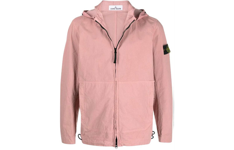 Stone Island Logo Patch Jacket Mauve 741541521-V0086