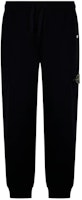 Stone Island Logo Patch Knit Jogger Pants Black. 801563260-V0029 Stone Island Logo Patch Knit Jogger Pants Black. 801563260-V0029