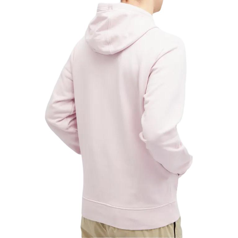 Stone Island Logo Patch Pullover Hoodie Unisex Pink 801564151-V0080 圖 5