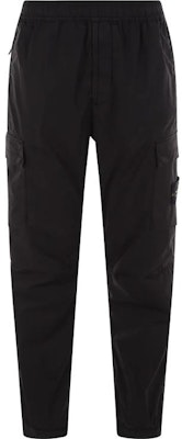 STONE ISLAND 徽标补丁黑色男士弹力工装裤 101531303-A0029 Order STONE ISLAND 徽标补丁黑色男士弹力工装裤 101531303-A0029