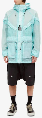 ストーンアイランド ロゴパッチ トランスルーセント フードジャケット グリーン 741542999-V0044 Lookbook ストーンアイランド ロゴパッチ トランスルーセント フードジャケット グリーン 741542999-V0044