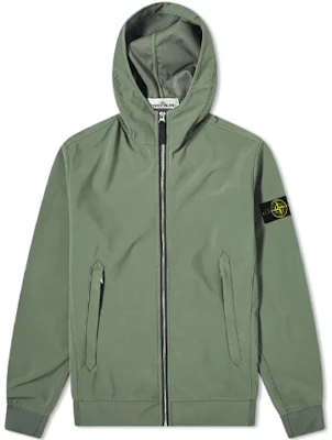 Stone Island Logo Patch Zip-Up Hoodie Jacket Men’s Military Green 721540927-V0058 Buy Stone Island Logo Patch Zip-Up Hoodie Jacket Men’s Military Green 721540927-V0058