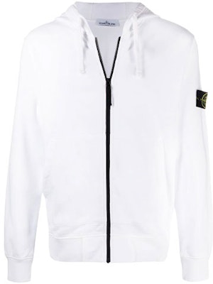 Sudadera con Capucha Cremallera Stone Island Blanca Unisex Primavera Otoño Casual. 741564251-V0001 Order Sudadera con Capucha Cremallera Stone Island Blanca Unisex Primavera Otoño Casual. 741564251-V0001