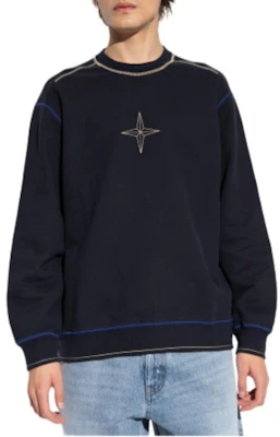 STONE ISLAND Logo Print Crewneck Pullover Lengan Panjang Pria Biru 791560778-V0020 Shop STONE ISLAND Logo Print Crewneck Pullover Lengan Panjang Pria Biru 791560778-V0020