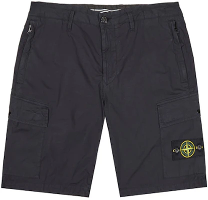 STONE ISLAND 徽標休閒拉鍊口袋短褲 深藍色 男款 7415L0803-V0020 Buy STONE ISLAND 徽標休閒拉鍊口袋短褲 深藍色 男款 7415L0803-V0020