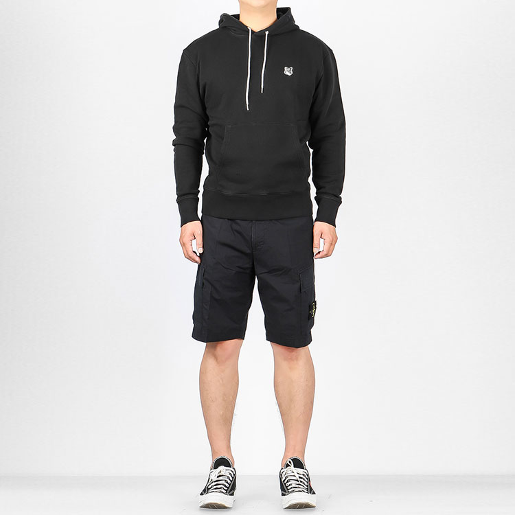 STONE ISLAND Logo Relaxed Fit Zip Pocket Casual Shorts Navy Blue Men 7415L0803-V0020 圖 4