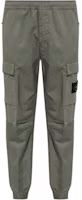 Order STONE ISLAND 徽標修身錐形休閒長褲 男士 綠色 811531314-V0059