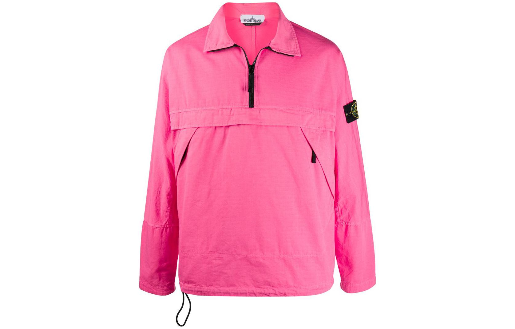 Stone Island Long-Sleeve Collared Jacket 731510802-V0087