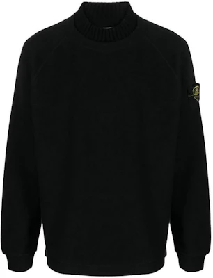 Stone Island Loose Fit Black Crewneck Long Sleeve Sweatshirt 791560954-V0029 Buy Stone Island Loose Fit Black Crewneck Long Sleeve Sweatshirt 791560954-V0029