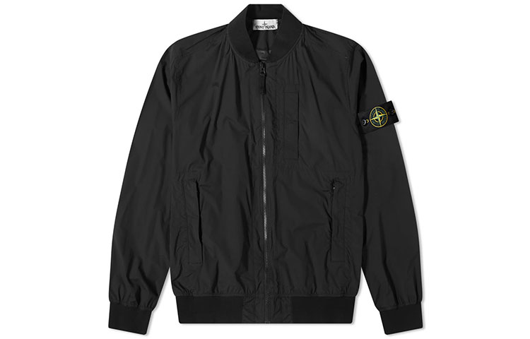 STONE ISLAND Loose Fit Jacket  Black 721544431-V0029