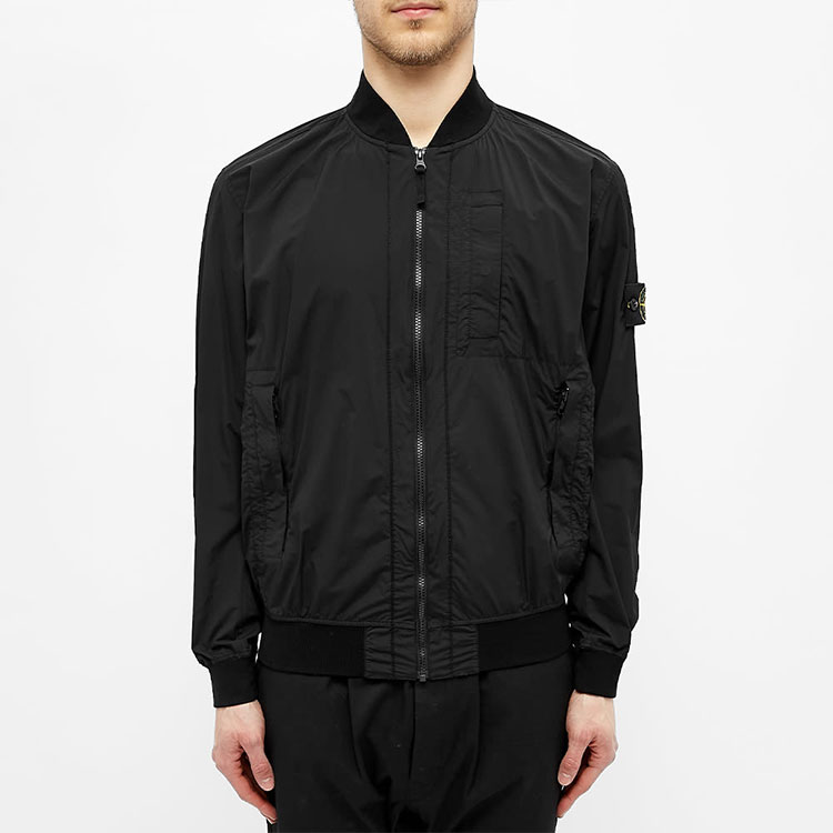 STONE ISLAND Loose Fit Jacket  Black 721544431-V0029 圖 4