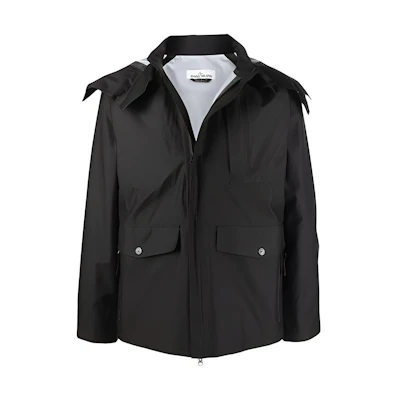Stone Island Marina Series Black Long-Sleeve Hooded Jacket 7415442X1-V0029