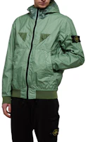 Details for Stone Island Membrana 3L TC Sage Green Waterproof Windproof Hooded Jacket Men 781540723-V0055