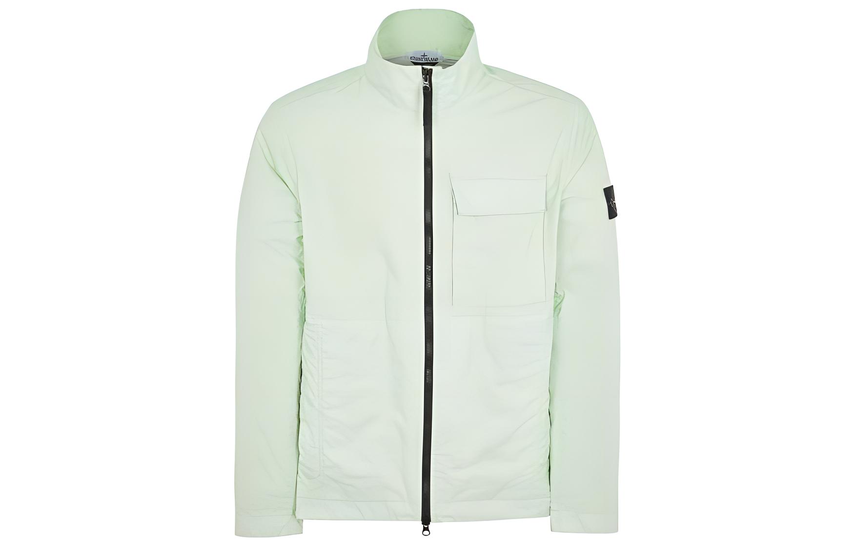 Stone Island Membrana 3L TC Windproof Waterproof Breathable Jacket Light Green Men. 781540823-V0052