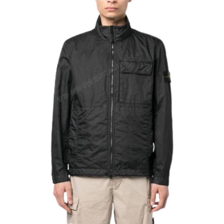 Stone Island Membrana 3L TC Windproof Waterproof Jacket Black Men’s Long Sleeve 781540823-V0029 圖 3