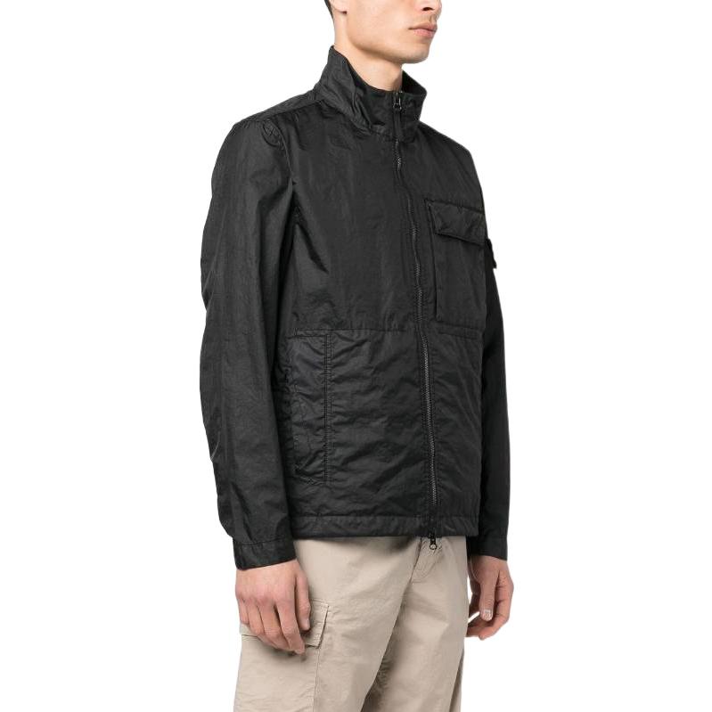 Stone Island Membrana 3L TC Windproof Waterproof Jacket Black Men’s Long Sleeve 781540823-V0029 圖 4