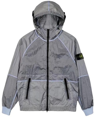 STONE ISLAND Chaqueta Hoodie Hombre SS24 Nylon Metálico Colorblock Cremallera. 801542020-V0041 Order STONE ISLAND Chaqueta Hoodie Hombre SS24 Nylon Metálico Colorblock Cremallera. 801542020-V0041