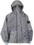 Lookbook STONE ISLAND Chaqueta Hoodie Hombre SS24 Nylon Metálico Colorblock Cremallera. 801542020-V0041