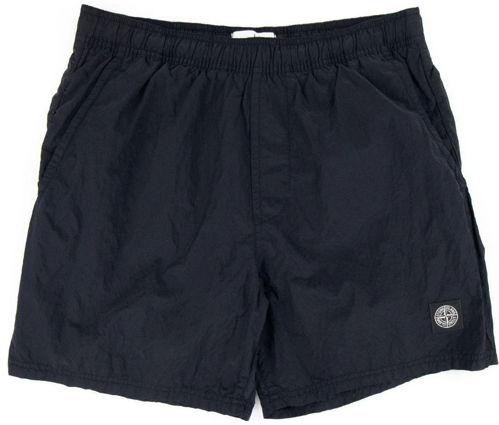 stone-island-metallic-nylon-logo-casual-shorts-navy-blue-spring-summer-1015-b0943-v0020