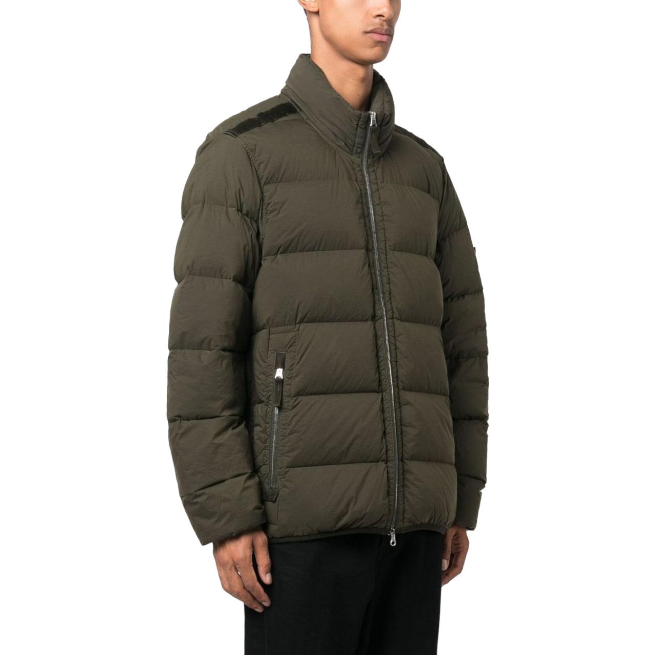 Stone Island Metallic Nylon Puffer Jacket Unisex Green 791544028-V0058 圖 5