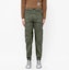 Lookbook Stone Island Metallic Seersucker Cargo Pants Lelaki Hijau Zaitun 721532029-V0058