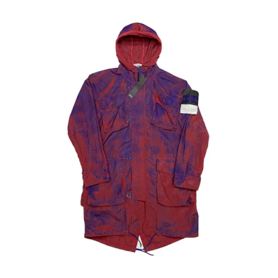Stone Island Multi-Color Hooded Jacket with Pocket and Logo Patch 7025710R1