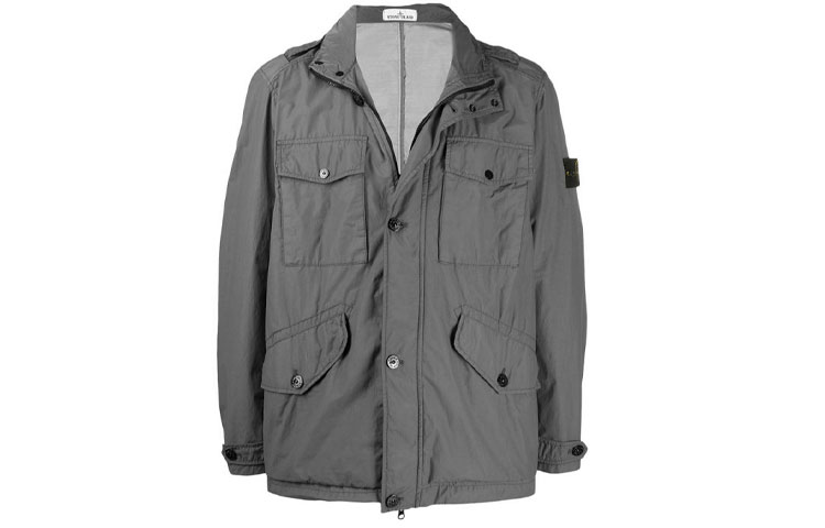 Stone Island Multi-Pocket Jacket - Gray 721543532-V0063