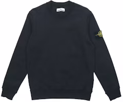 Order Stone Island Navy Blue Classic Badge Crewneck Sweatshirt Unisex Spring Summer Thin 721563051-V0020