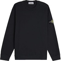 STONE ISLAND Navy Blue Crewneck Pullover Sweatshirt for Men. 801563750-A0020 STONE ISLAND Navy Blue Crewneck Pullover Sweatshirt for Men. 801563750-A0020