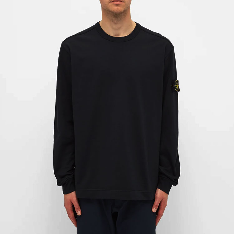 Stone Island Navy Blue Crewneck Pullover Sweatshirt  Long Sleeve. 731564450-V0020 圖 5