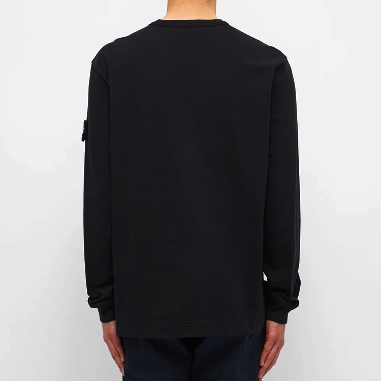 Stone Island Navy Blue Crewneck Pullover Sweatshirt  Long Sleeve. 731564450-V0020 圖 6
