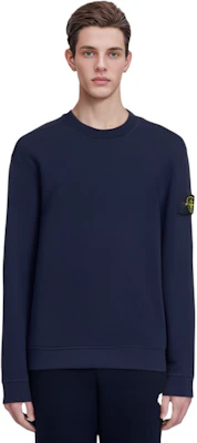 Stone Island Navy Blue Crewneck Sweatshirt Pullover. 761563750-V0020 Shop Stone Island Navy Blue Crewneck Sweatshirt Pullover. 761563750-V0020