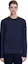 Shop Stone Island Navy Blue Crewneck Sweatshirt Pullover. 761563750-V0020