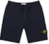 Buy Stone Island Navy Blue Celana Pendek Kasual Mid-Waist dengan Patch. 741564651-V0020