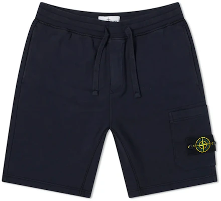 Stone Island Navy Blue Celana Pendek Kasual Mid-Waist dengan Patch. 741564651-V0020 Order Stone Island Navy Blue Celana Pendek Kasual Mid-Waist dengan Patch. 741564651-V0020