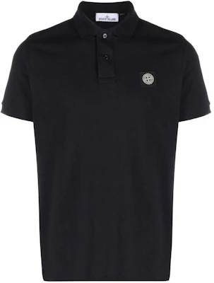 Stone Island 深藍色修身短袖鈕扣男款POLO衫. 79152SC17-A0020 Buy Stone Island 深藍色修身短袖鈕扣男款POLO衫. 79152SC17-A0020