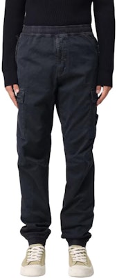 Stone Island Seluar Kargo Biru Tentera Mid-Rise dengan Cuff Elastik 8115313L1-A0120 Purchase Stone Island Seluar Kargo Biru Tentera Mid-Rise dengan Cuff Elastik 8115313L1-A0120