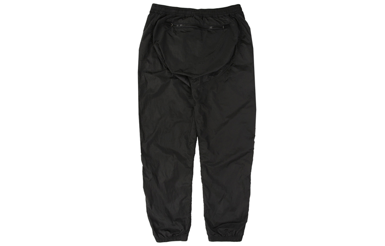 Lookbook 스톤아일랜드 나일론 로고 패치 조거 팬츠 유니섹스 블랙. 711563136-V0029