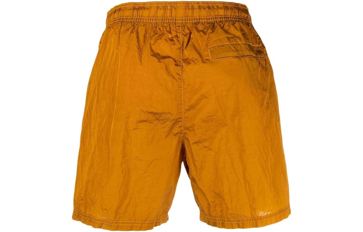 Stone Island Nylon Logo Relaxed Fit Shorts Orange Color ( Spring/Summer). 1015B0943V0032 圖 3