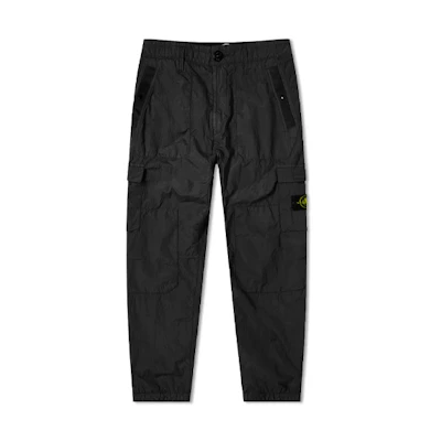 Stone Island Nylon Seersucker Cargo Pants Casual Trousers 721532029-V0029