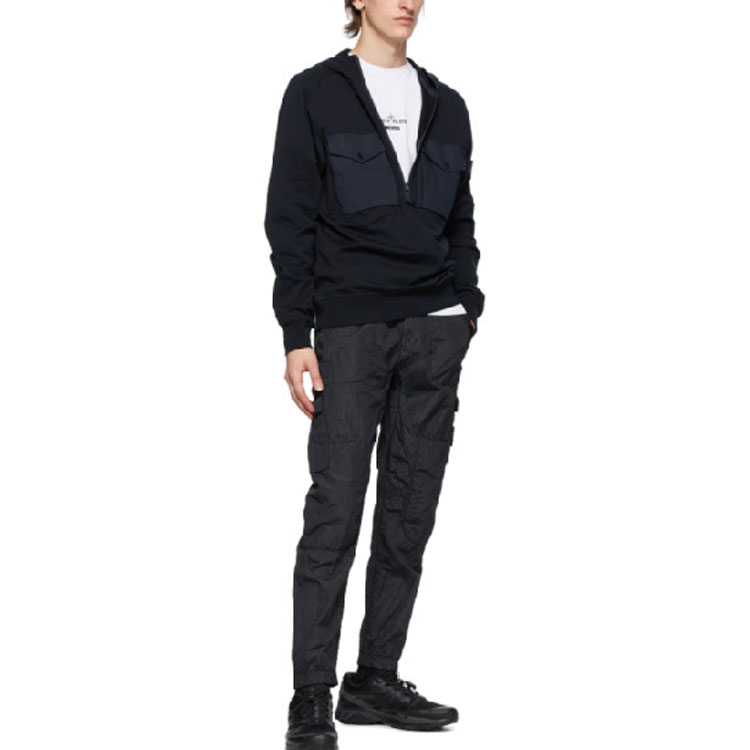 Details for Seluar Kargo Stone Island Nylon Seersucker Kasual Lelaki. 721532029-V0029