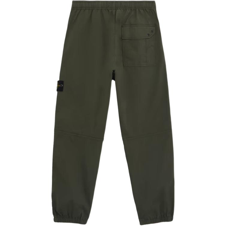 Lookbook STONE ISLAND 男士橄欖綠直筒休閒長褲 811532910-V0059