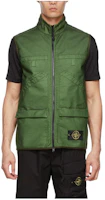 Stone Island Olive Zip-Up Slim-Fit Jacket with Logo 7615G0729-V0058 Stone Island Olive Zip-Up Slim-Fit Jacket with Logo 7615G0729-V0058