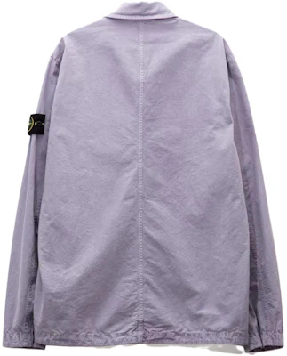 Stone Island 有機棉洗滌外套雙口袋襯衫外套 7915102WN-V0147 Lookbook Stone Island 有機棉洗滌外套雙口袋襯衫外套 7915102WN-V0147